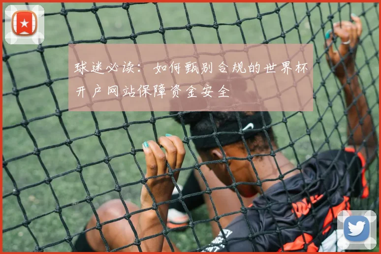 球迷必读：如何甄别合规的世界杯开户网站保障资金安全